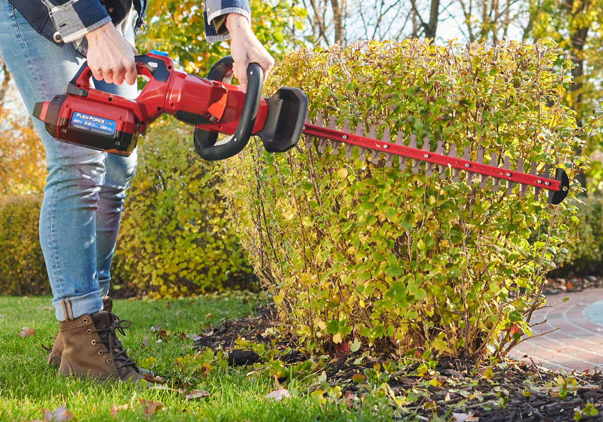Toro Flex-Force 24 in. 60-Volt Max Lithium-Ion Cordless Hedge Trimmer - 2.5 Ah Battery and Charger Included