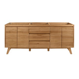Avanity Coventry 72-in Gray Teak Bathroom Vanity Cabinet