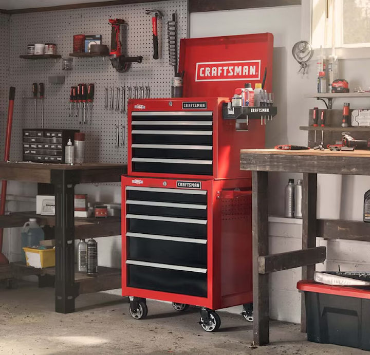 CRAFTSMAN 2000 Series 26-in W x 19.75-in H 5-Drawer Steel Tool Chest (Red)