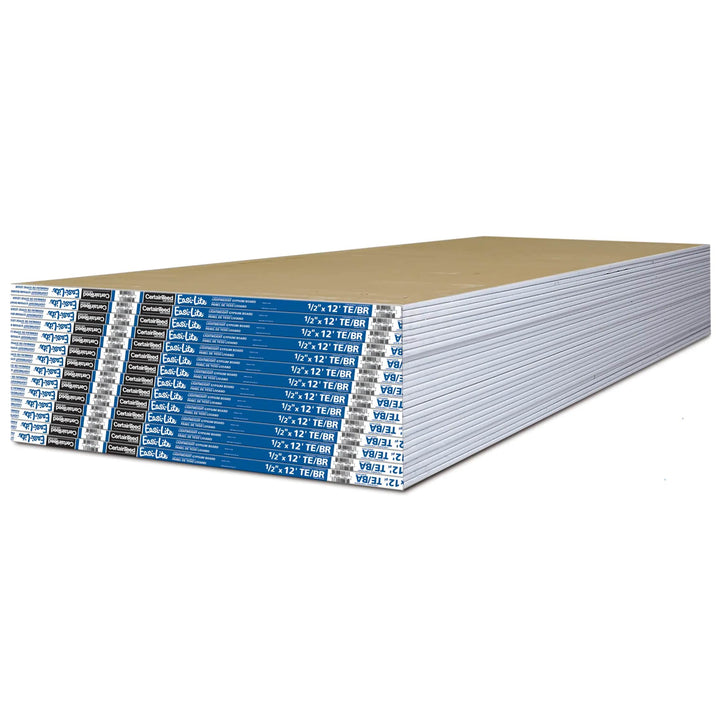 CertainTeed Easi-Lite Gypsum Board 1/2" x 4' x 12'