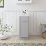 Vanity Art CVJ 12 in. W x 21 in. D x 32.5 in. H 3-Drawer Bath Vanity Cabinet Only, White