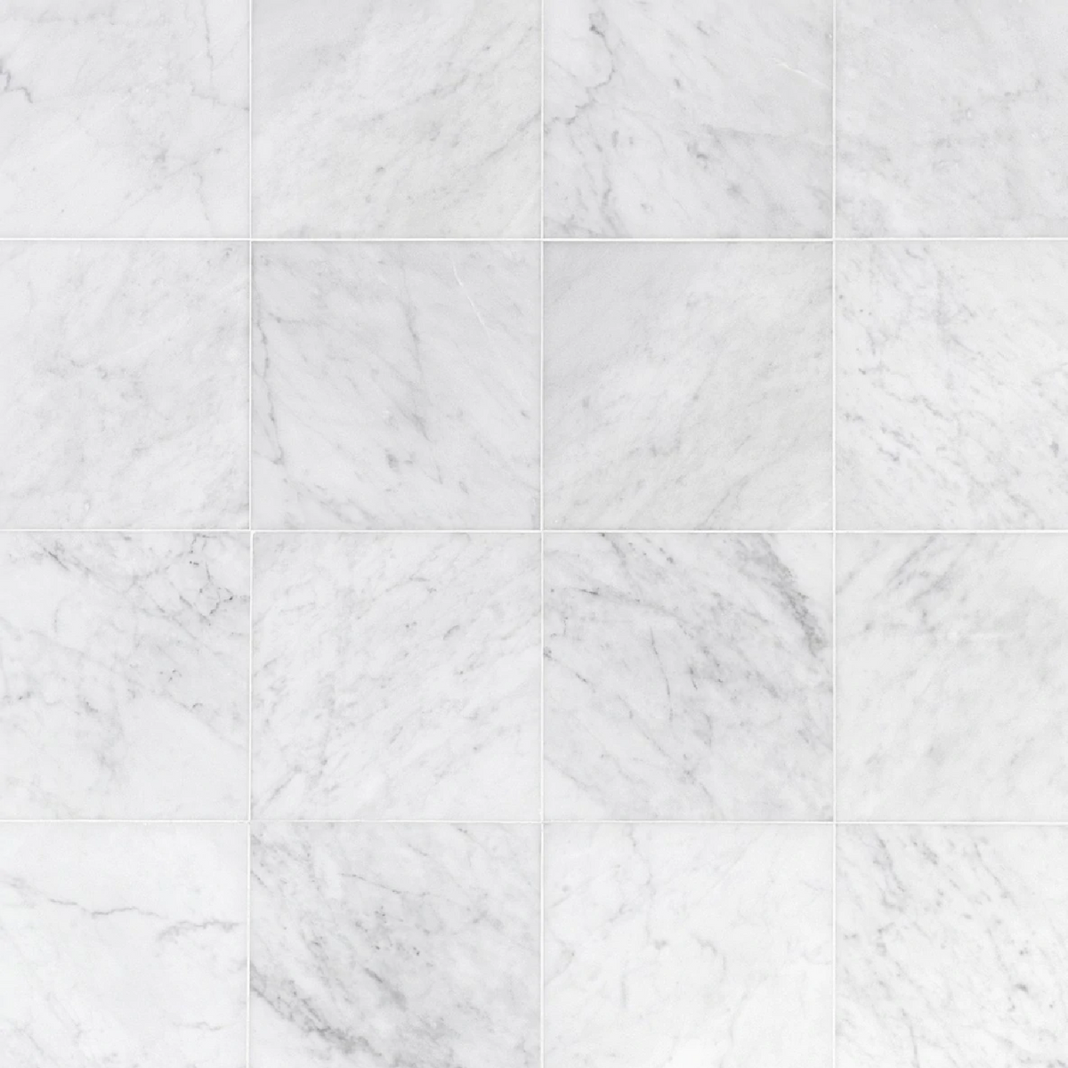 Carrara 12X12 Polished Marble Tile