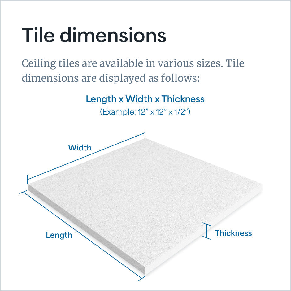 Armstrong Ceilings 24-in x 24-in Raised Panel HomeStyle 6-Pack White Patterned 15/16-in Drop Acoustic Panel Ceiling Tiles