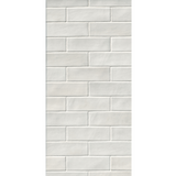 Coco White Glossy Porcelain Wall Tile - 2 x 6 in.