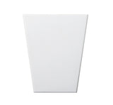 Emser Code White Hex/Wedge/Trapezoid Glazed Ceramic & Porcelain Wall Tile Collection – Multiple 4x9, 5x6, 6x7 Options
