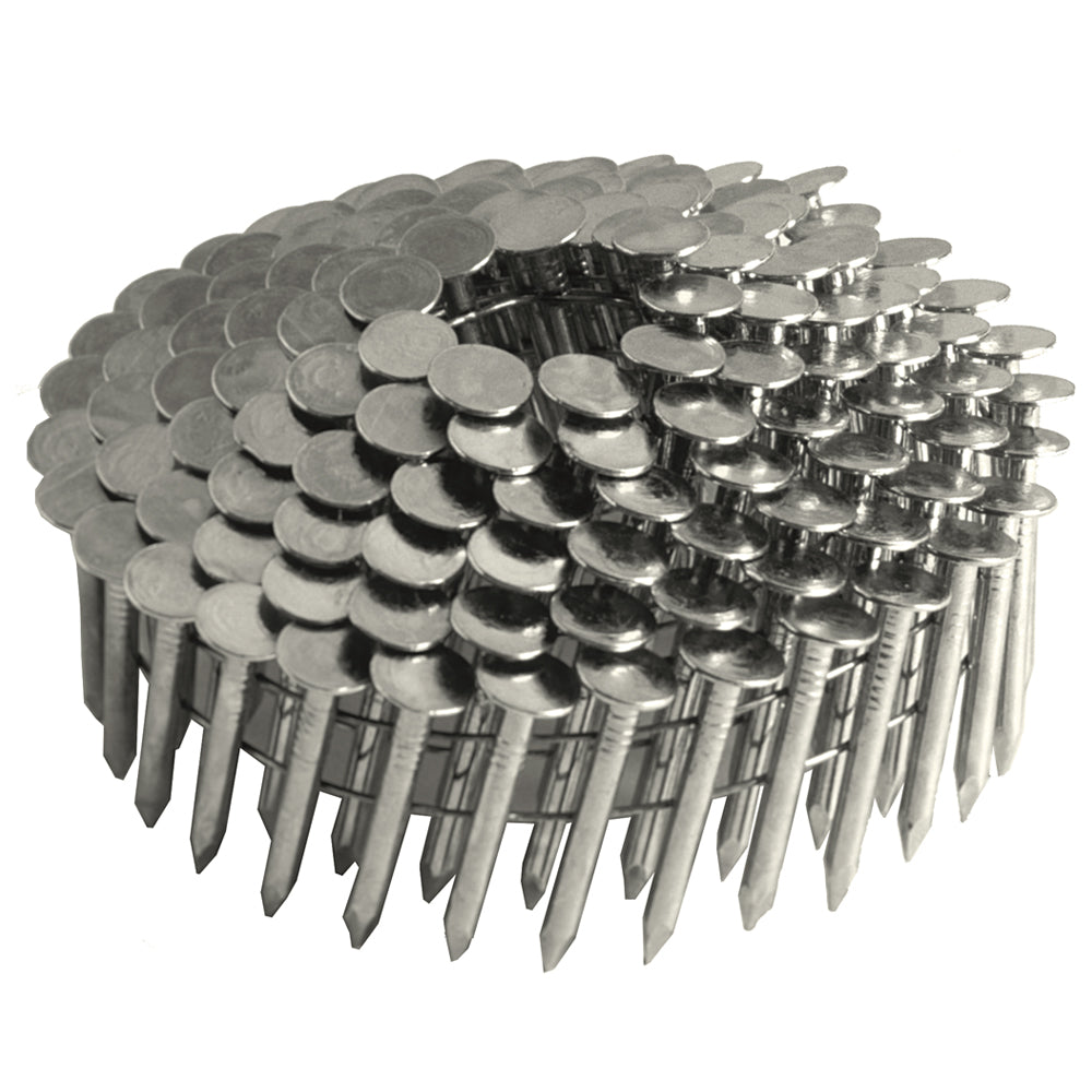 Grip-Rite GRCR19GAL 3/4" x .120" 15° Wire-Collated Galvanized Coil Roofing Nails, 7,200 Count