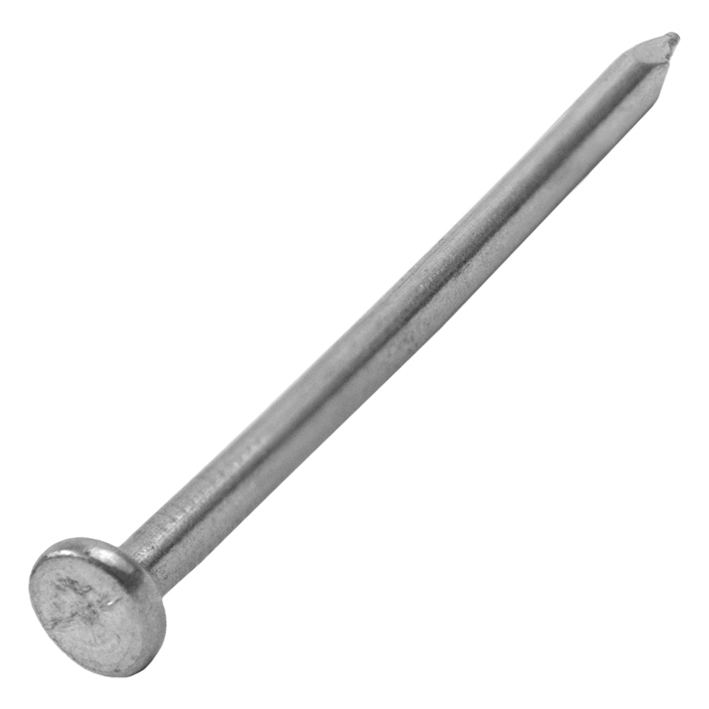 Grip-Rite 8D 2-1/2 in. Common Bright Steel Nails, Flat Head, 1 lb Box