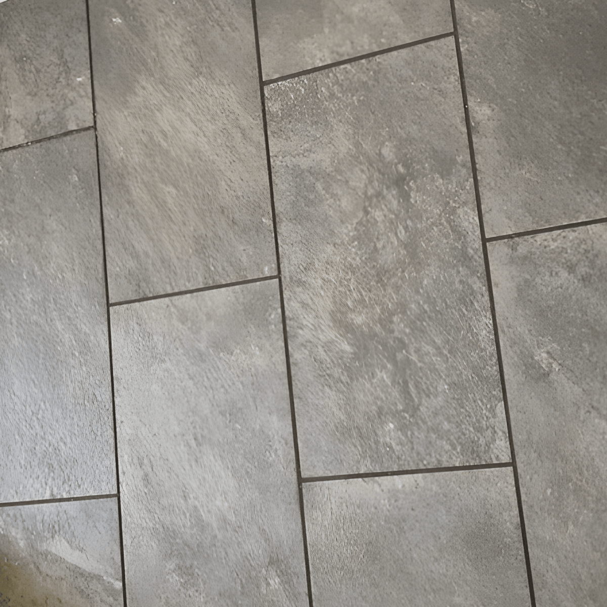 Alpe Cardoso 12 x 24 Porcelain Floor & Wall Tile, Gray Stone Look (15.50 sq. ft. per Case)