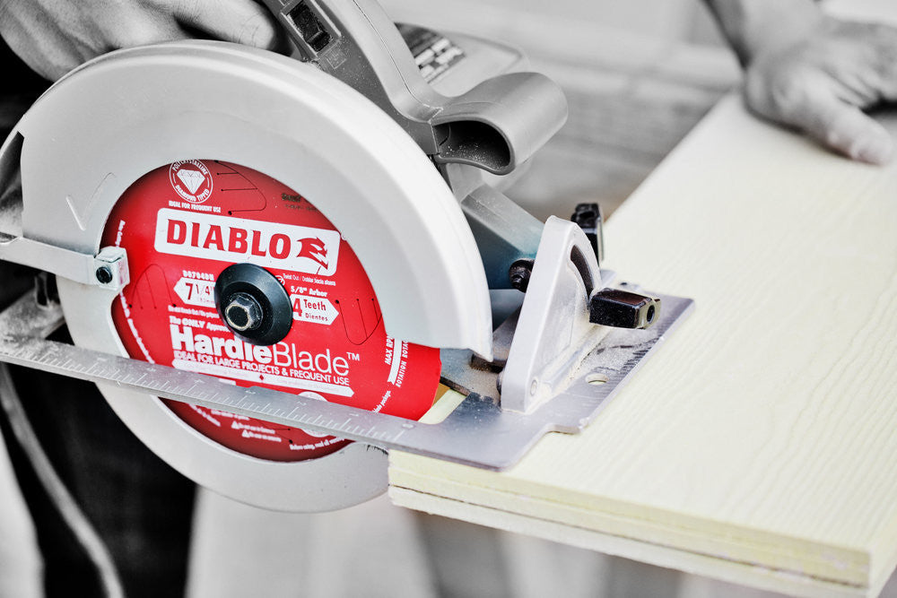 Diablo HardieBlade Circular Saw Blade for Fiber Cement 6-1/2" 4 Teeth