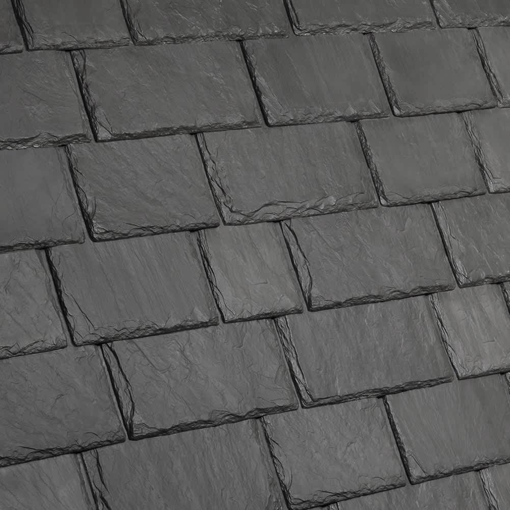 DaVinci Roofscapes Multi-Width Slate Field Tile Slate Gray – 5868175 product image 2