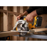 DEWALT 20-Volt MAX Brushless Cordless 6-1/2 in. Circular Saw (Tool-Only)