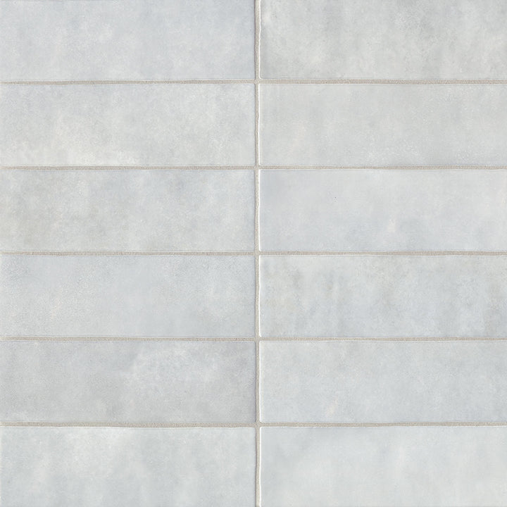 Cloe 2.5" x 8" Glossy Wall Tile in Grey (10.64 SqFt/Ctn)