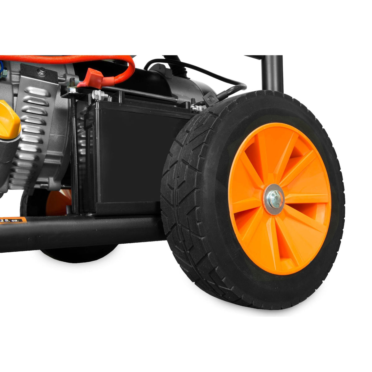 WEN DF1100T 11,000/8,300-Watt 120V/240V Dual Fuel Gasoline & Propane Electric Start Portable Generator with Wheel Kit