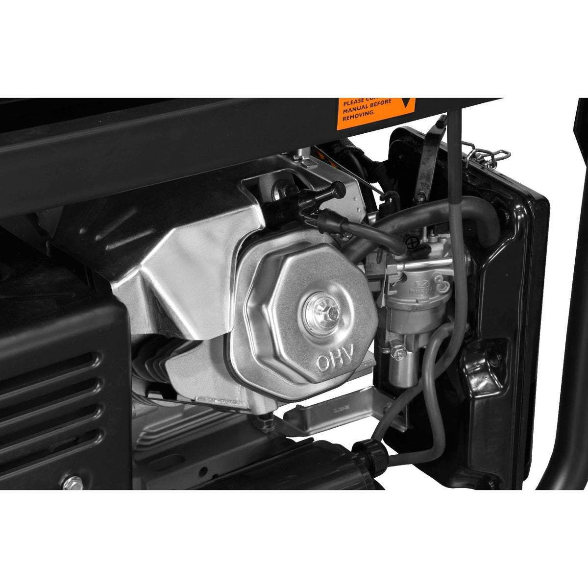 WEN DF1100T 11,000/8,300-Watt 120V/240V Dual Fuel Gasoline & Propane Electric Start Portable Generator with Wheel Kit