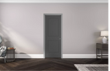 Masonite Roman 36-in x 80-in 2-Panel Round Top Hollow Core Primed Molded Composite Right Hand Inswing/Outswing Single Prehung Interior Door