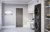 30 in. x 80 in. Masonite Solidoor Roman Smooth 2-Panel Round Top Solid Core Primed Composite Interior Door Slab