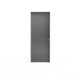 Masonite 30 in. x 80 in. Primed 2-Panel Square Hollow Core Composite Interior Door Slab with Bore