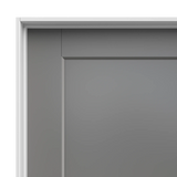 Masonite Logan 30-in x 80-in Primed White 2-Panel Square Molded Composite Bifold Door with Hardware