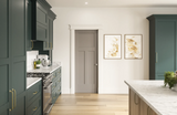 Masonite Winslow 24-in x 80-in 3-Panel Craftsman Solid Core Molded Composite Right-Hand Single Prehung Interior Door