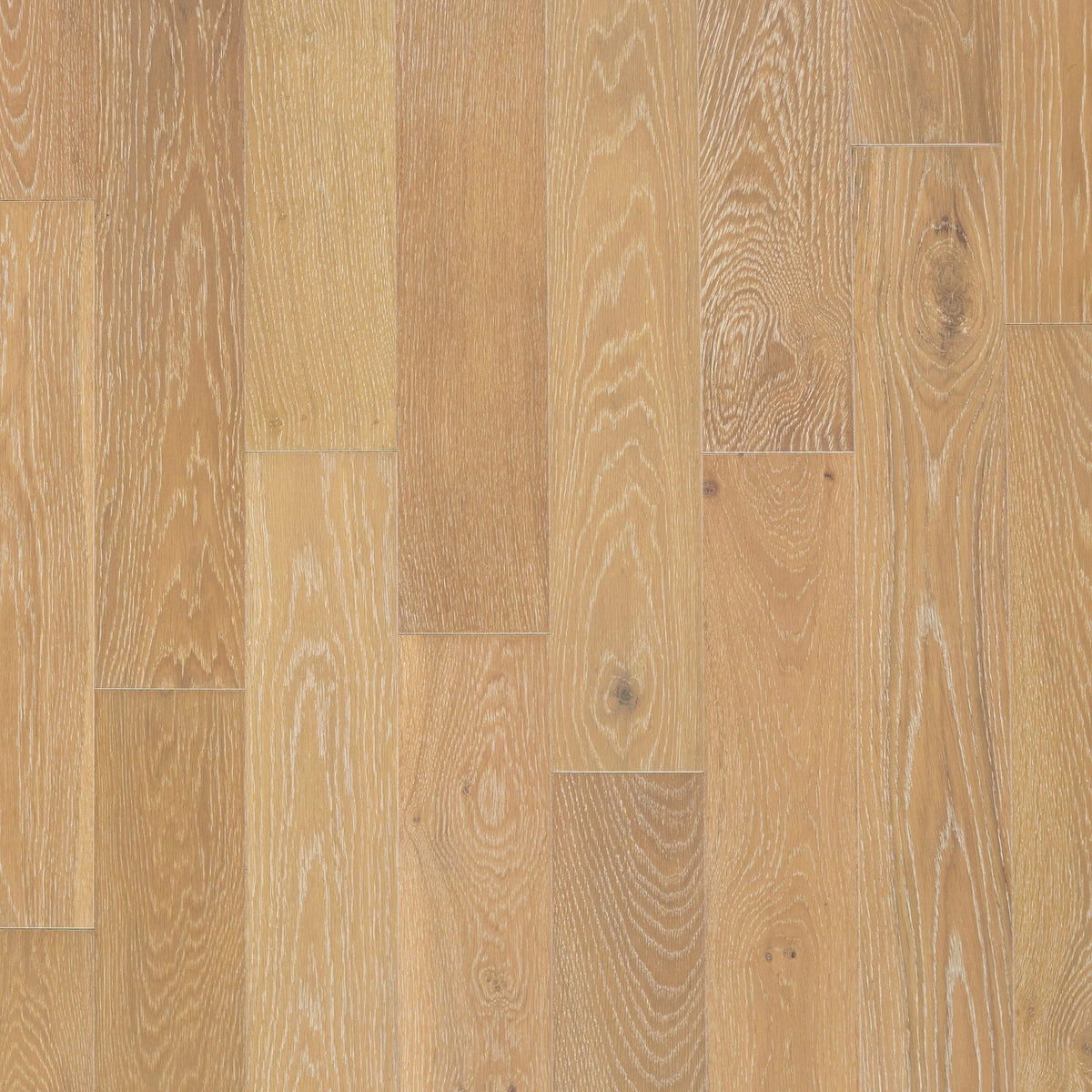Devyn White Oak Wire-Brushed Engineered Hardwood - Super Arbor