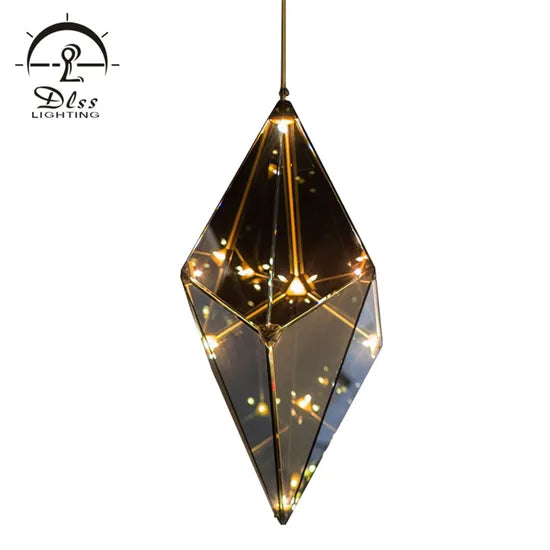 DLSS Lighting Diamond Metal Bright Lighting for Restaurant with Holder Lamp G9