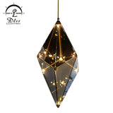 DLSS Lighting Diamond Metal Bright Lighting for Restaurant with Holder Lamp G9