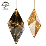 DLSS Lighting Diamond Metal Bright Lighting for Restaurant with Holder Lamp G9