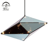 DLSS Lighting Diamond Metal Bright Lighting for Restaurant with Holder Lamp G9