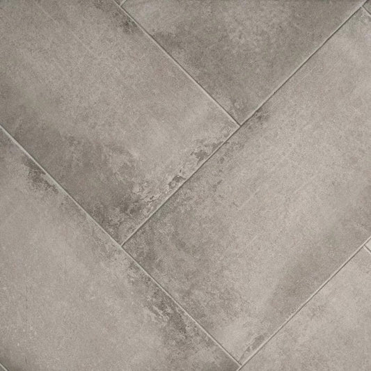 District Gray Porcelain Tile