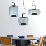 DLSSlighting Dlss New Pendant Lighting Home Decoration Amber Glass Lamp Shade Modern LED Pendant Lamp