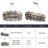 DLSS LIGHTING Dlsslighting Chandelier Lamp Luxury for Home Decor Modern Chandeliers & Pendant Lights