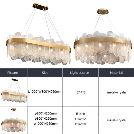 DLSS LIGHTING Dlsslighting Chandelier Lamp Luxury for Home Decor Modern Chandeliers & Pendant Lights