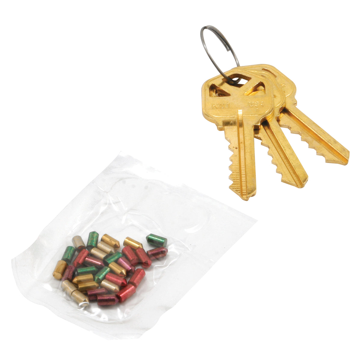 Kwikset Steel 5-Pin Door Lock Re-Keying Kit