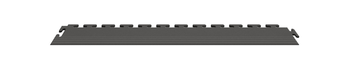 Perfection Floor Tile Dark Gray Garage Floor Edge Trim, 3 in W x 20.5 in L, 4-Pack