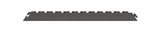 Perfection Floor Tile Dark Gray Garage Floor Edge Trim, 3 in W x 20.5 in L, 4-Pack