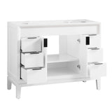 Avanity Emma 42-in White Bathroom Vanity Cabinet