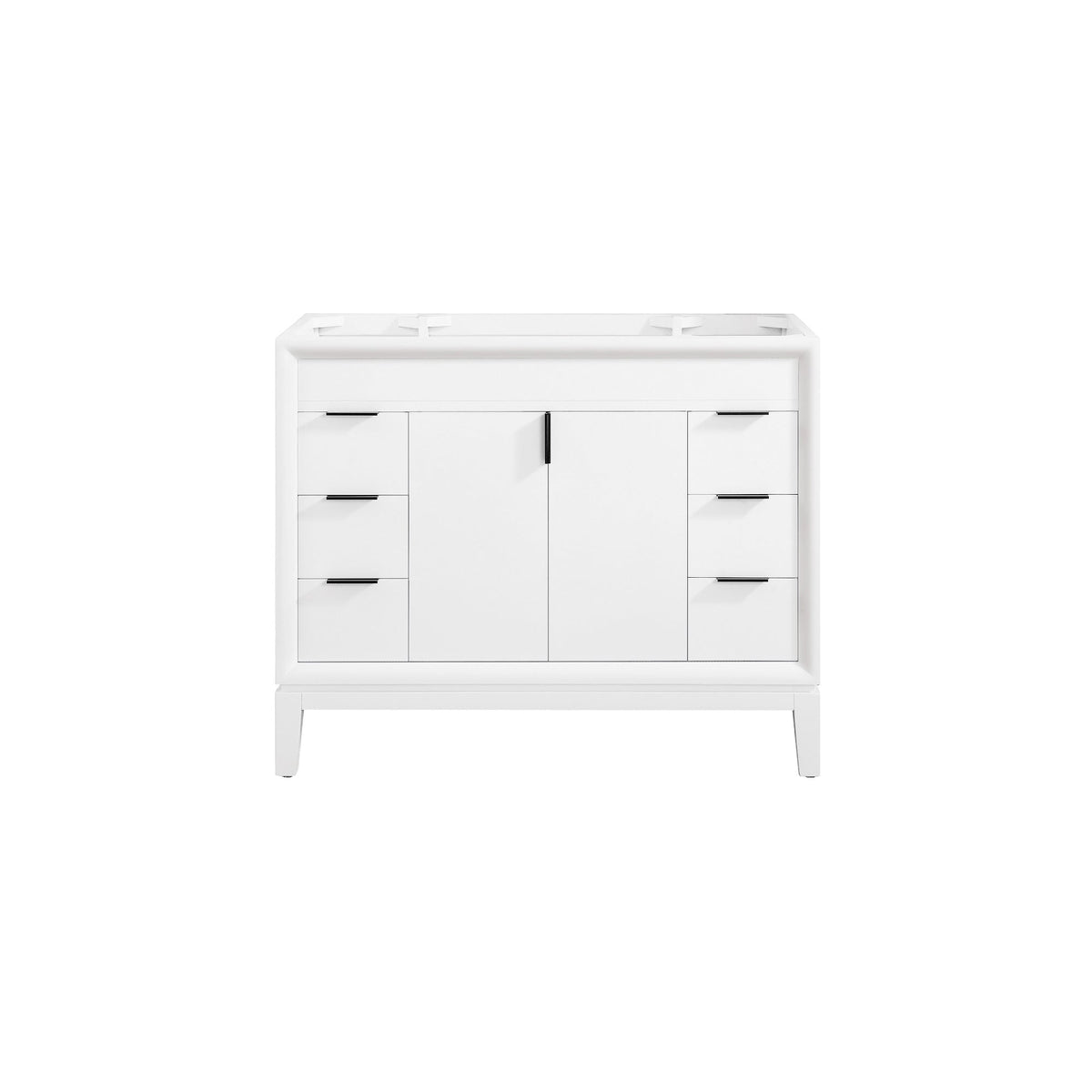 Avanity Emma 42-in White Bathroom Vanity Cabinet