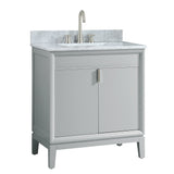 Avanity Emma 30-in Dove Gray Bathroom Vanity Cabinet