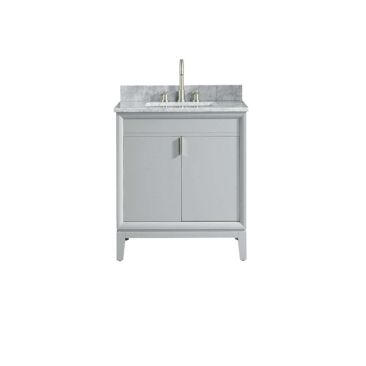 Avanity Emma 30-in Dove Gray Bathroom Vanity Cabinet