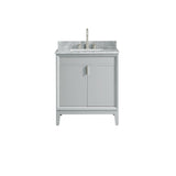 Avanity Emma 30-in Dove Gray Bathroom Vanity Cabinet