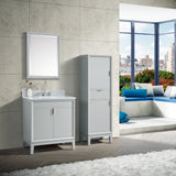 Avanity Emma 30-in Dove Gray Bathroom Vanity Cabinet
