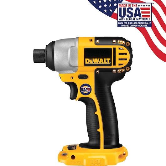 DEWALT 18-Volt Variable Speed Cordless Impact Driver, 1/4 in., Tool Only (DC825B)