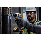 DEWALT 20-Volt MAX 1/4-in Variable Speed Brushless Cordless Impact Driver Kit (1 Battery Included)