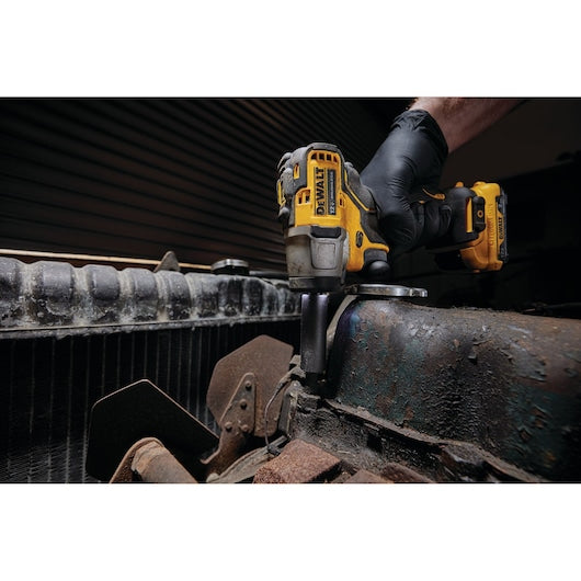 DEWALT XTREME 12V MAX Brushless 3/8 in. Cordless Impact Wrench Kit with Variable Speed (2 Batteries Included)