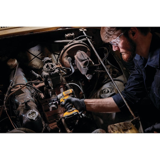 DEWALT XTREME 12V MAX Brushless 3/8 in. Cordless Impact Wrench Kit with Variable Speed (2 Batteries Included)
