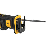 DEWALT 20-Volt MAX XR Cordless Brushless Compact Reciprocating Saw Kit with Two 5.0Ah Batteries, Charger and Bag