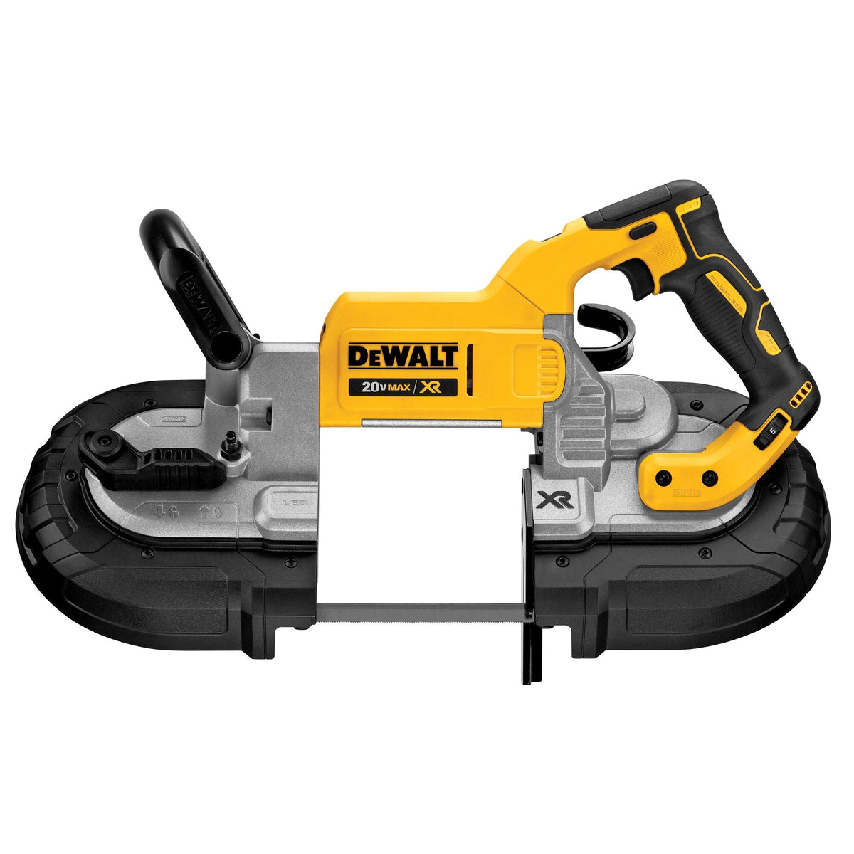DEWALT 20-Volt MAX Lithium Ion Cordless Deep Cut Band Saw (Tool Only) with Bonus XR 5Ah Battery Pack