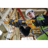 DEWALT FLEXVOLT 60V MAX Brushless Cordless Reciprocating Saw Kit with 9Ah Battery, Charger & Bag + Bonus 1/2 in. Impact Wrench