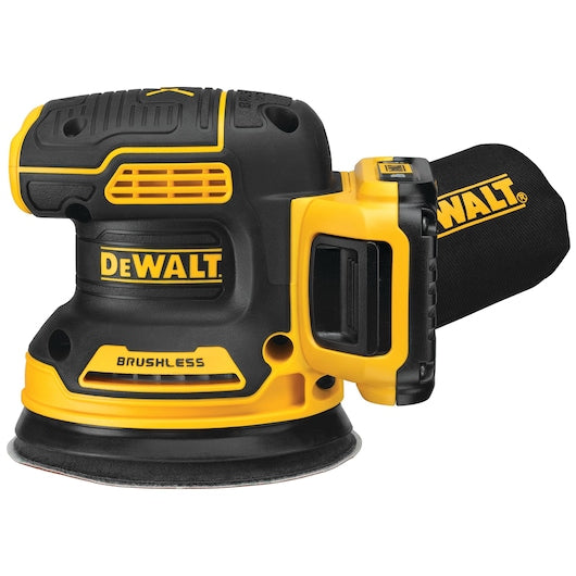 DEWALT 20-Volt Brushless Cordless Random Orbital Sander with Bag