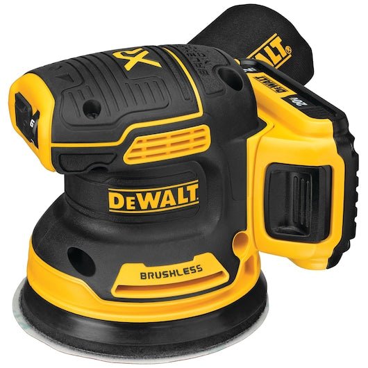 DEWALT 20-Volt Brushless Cordless Random Orbital Sander with Bag